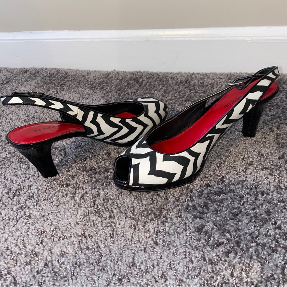 Peep Toe Sling Backs